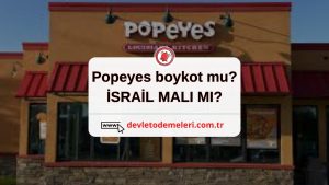 Popeyes boykot mu?