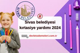 Sivas belediyesi kırtasiye yardımı 2024
